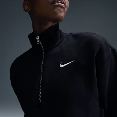 Nike Sportswear Phoenix Fleece Women's 1/4-Zip Cropped Sweatshirt