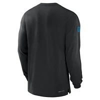 Carolina Panthers Sideline Player Team Issue Men’s Nike Dri-FIT Long-Sleeve Top