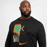 Nike Men's Long-Sleeve Basketball T-Shirt