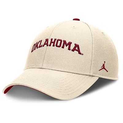 Oklahoma Sooners Primetime Rise Men's Jordan Brand College Adjustable Hat