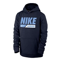 Nike Club Fleece Big Kids' Lacrosse Pullover Hoodie