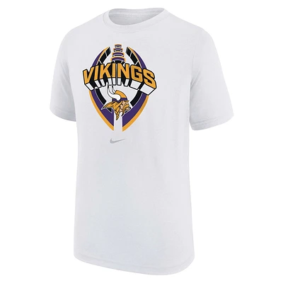 Minnesota Vikings Legend Icon Big Kids’ Nike Dri-FIT NFL T-Shirt