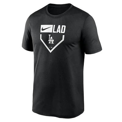 Los Angeles Dodgers Home Plate Icon Legend Men's Nike Dri-FIT MLB T-Shirt