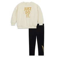 Nike Shine Crew and Leggings Set Baby 2-Piece