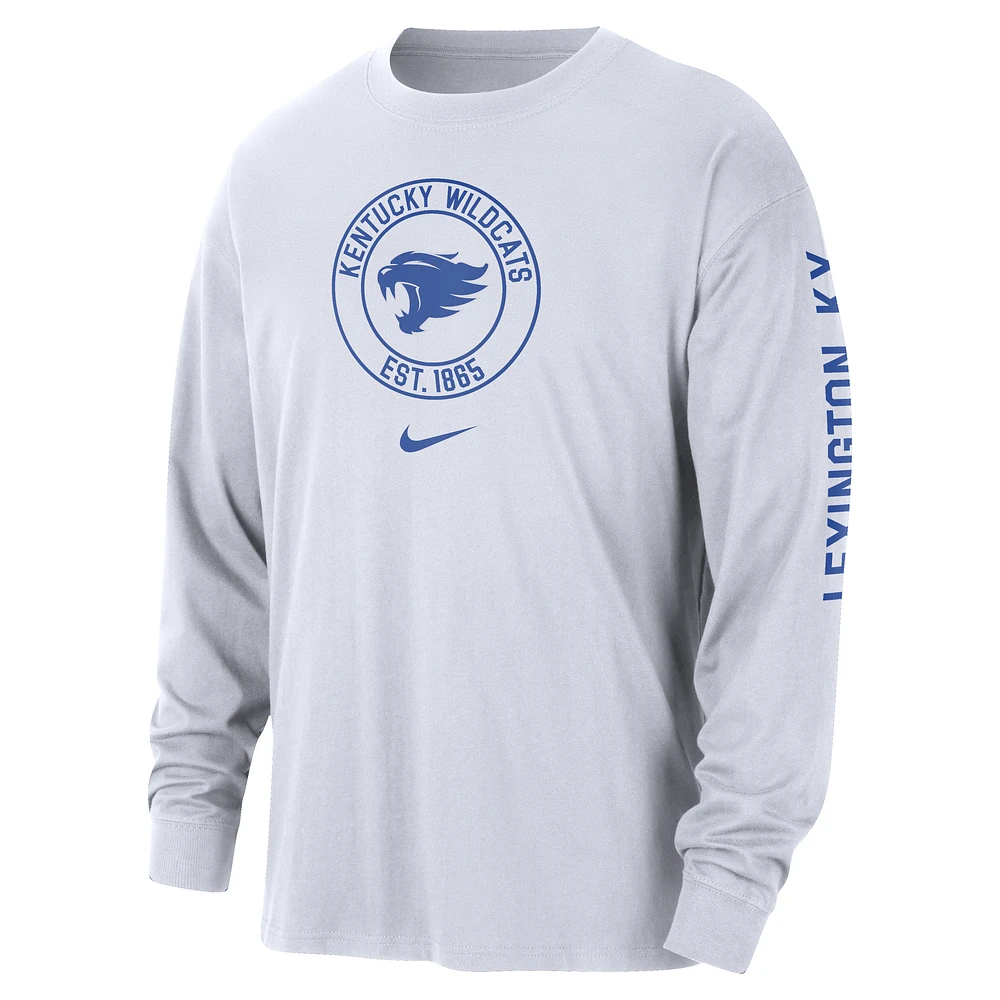 Kentucky Max90 Men's Nike College Long-Sleeve T-Shirt