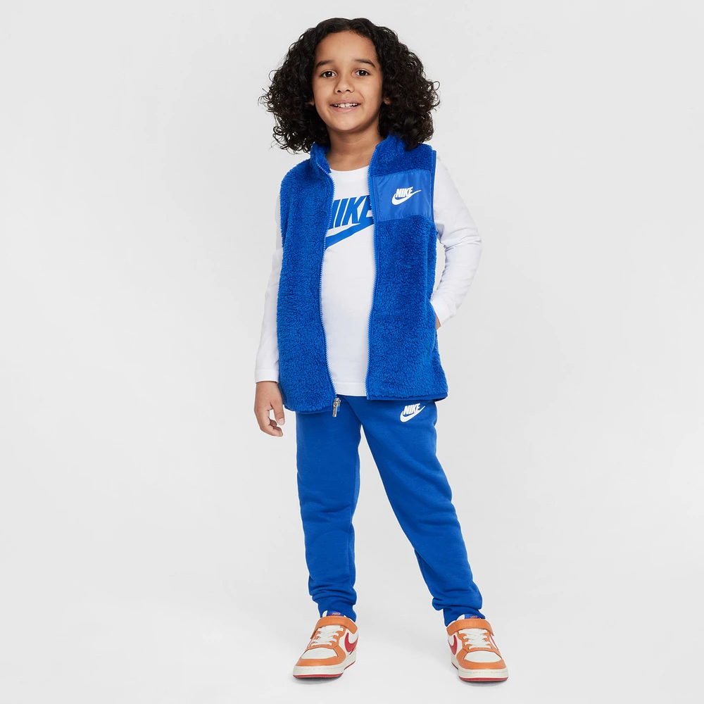 Nike Club Baby Long Sleeve T-Shirt, Vest, and Pants Set