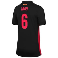 Gavi Barcelona 2024/25 Stadium Away Bid Kids' Nike Dri-FIT Soccer Jersey