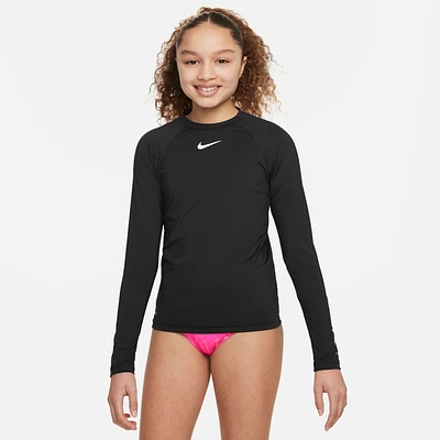 Nike Swim Charms Big Kids' (Girls') Long-Sleeve Hydroguard