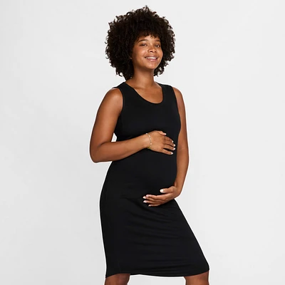 Nike (M) Women's Dri-FIT Slim-Fit Knit Dress (Maternity)