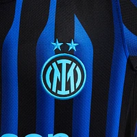 Inter Milan 2025/26 Stadium Home Big Kids' Nike Dri-FIT Soccer Replica Jersey