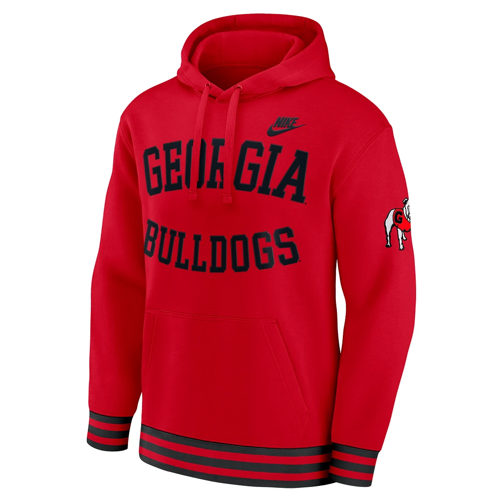 Georgia Bulldogs Legacy Retro Men’s Nike College Pullover Hoodie