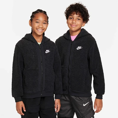 Nike Sportswear Club Fleece Big Kids' Full-Zip Winterized Hoodie