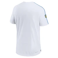 Los Angeles Chargers Sideline Coach Men's Nike Dri-FIT NFL Top