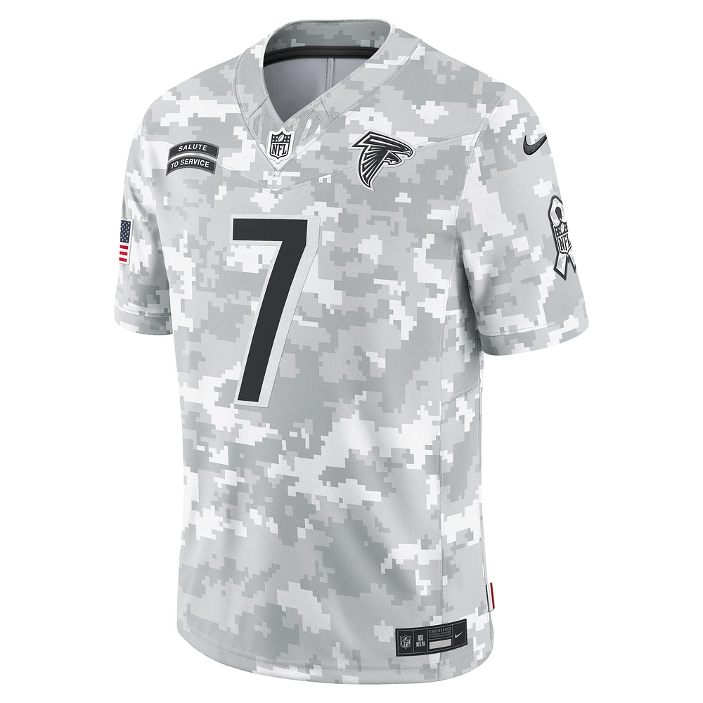 Bijan Robinson Atlanta Falcons Salute to Service Men's Nike Dri-FIT NFL Limited Jersey