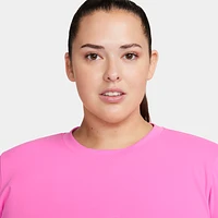 Nike One Fitted Women's Dri-FIT Long-Sleeve Top (Plus Size)