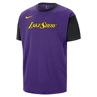 Los Angeles Lakers Courtside City Edition Men's Nike NBA T-Shirt