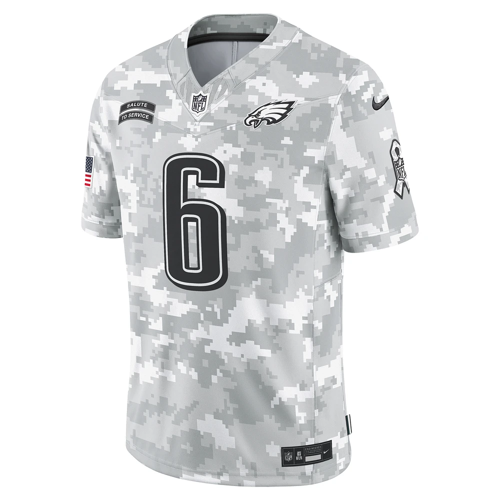 Brian Dawkins Philadelphia Eagles Salute to Service Men's Nike Dri-FIT NFL Limited Jersey