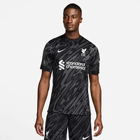 Liverpool FC Stadium Goalkeeper Men's Nike Dri-FIT Soccer Replica Short-Sleeve Jersey