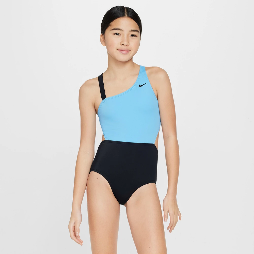 Nike Swim Big Kids' (Girls') Asymmetrical Monokini