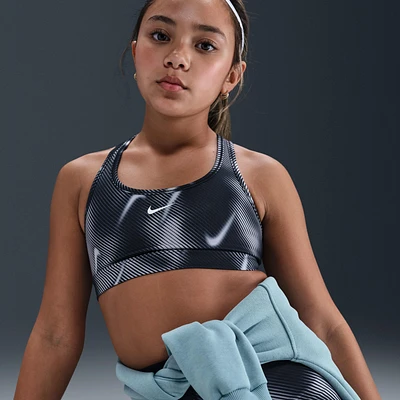 Nike Pro Swoosh Big Kids' (Girls') Sports Bra