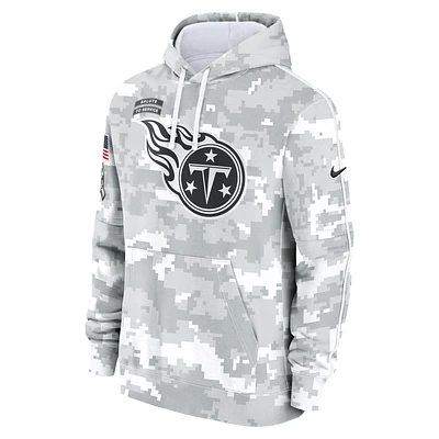 Tennessee Titans Salute to Service Primary Edge Club Men's Nike NFL Pullover Hoodie