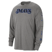 Dallas Mavericks 2023/24 City Edition Men's Nike NBA Max90 Long-Sleeve T-Shirt