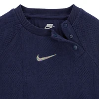 Nike ReadySet Baby (12-24M) Cable Knit Coverall