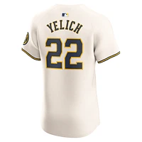 Christian Yelich Milwaukee Brewers Men's Nike Dri-FIT ADV MLB Elite Jersey