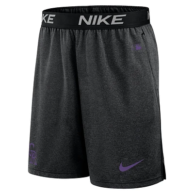 Colorado Rockies Authentic Collection Practice Men's Nike Dri-FIT MLB Shorts