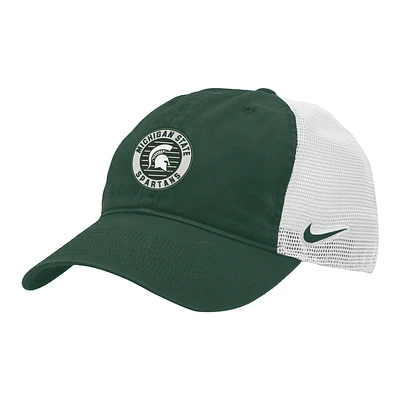 Michigan State Heritage86 Nike College Trucker Hat