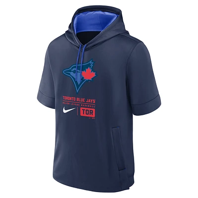 Toronto Blue Jays City Connect Men's Nike MLB Short-Sleeve Pullover Hoodie