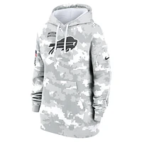 Buffalo Bills Salute to Service Primary Edge Club Women's Nike NFL Pullover Hoodie