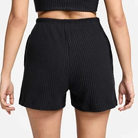 Nike Sportswear Chill Rib Women's High-Waisted Slim 3" Shorts