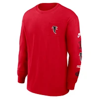 Atlanta Falcons Rewind Max90 Pocket Men's Nike NFL Long-Sleeve T-Shirt