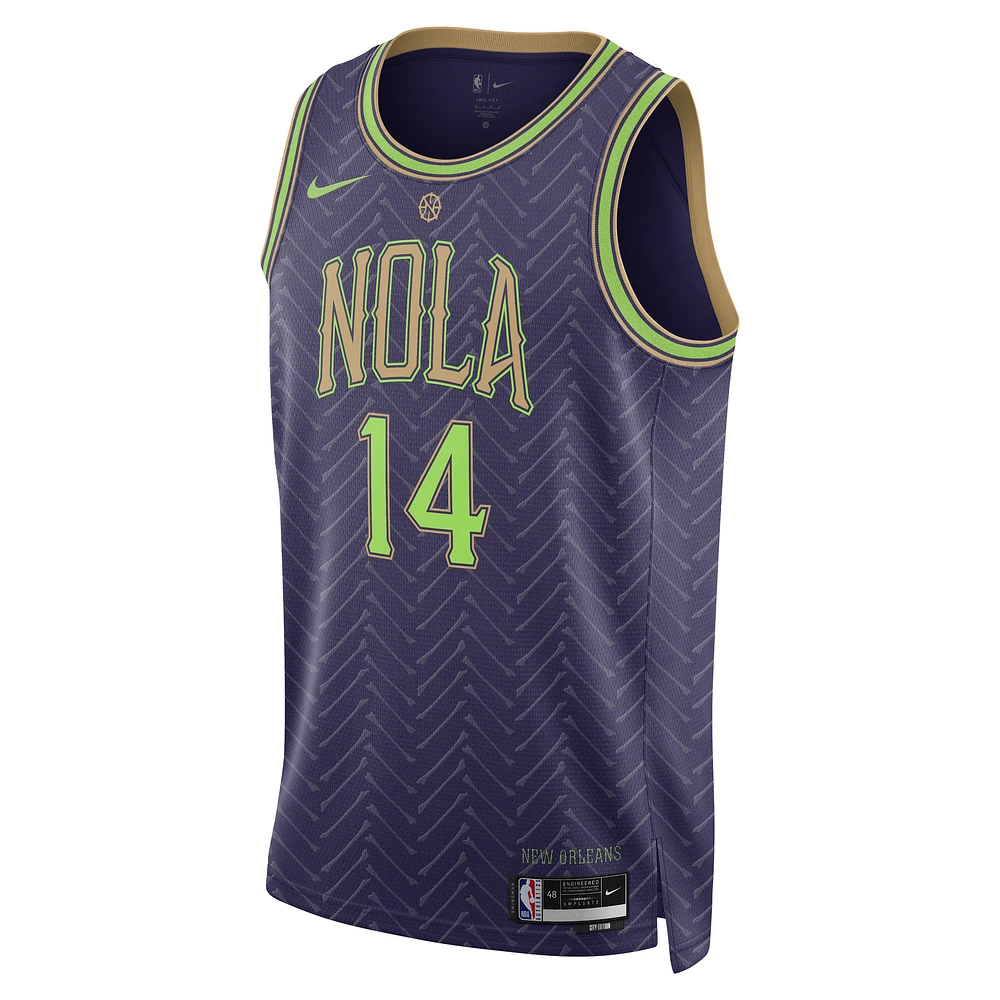 CJ McCollum New Orleans Pelicans 2024/25 City Edition Men's Nike Dri-FIT NBA Swingman Jersey