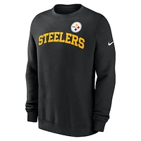 Pittsburgh Steelers Club Men's Nike NFL Pullover Crew