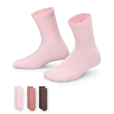 Nike Little Kids' Supersoft Cozy Socks (3 Pairs)