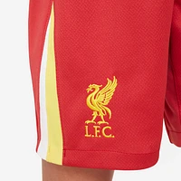 Liverpool FC 2024/25 Stadium Home Big Kids' Nike Dri-FIT Soccer Replica Shorts