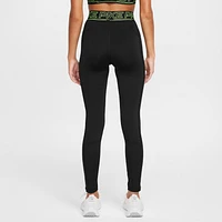 Nike Pro Girls' Dri-FIT Mid-Rise Leggings