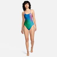 Nike Swim HydraStrong Cutout One-Piece Swimsuit