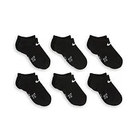 Nike Dri-FIT Performance Basics Little Kids' No-Show Socks (6 Pairs)