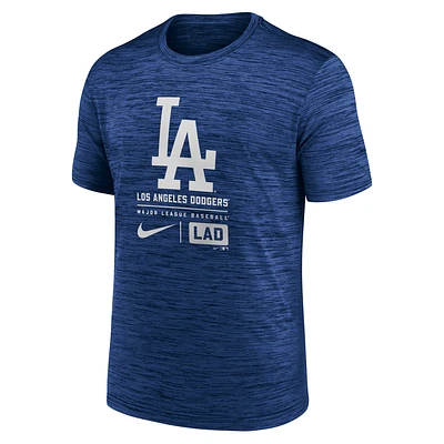 Los Angeles Dodgers Large Logo Velocity Men's Nike MLB T-Shirt