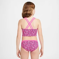 Nike Swim Big Kids' (Girls') Spiderback Midkini Set