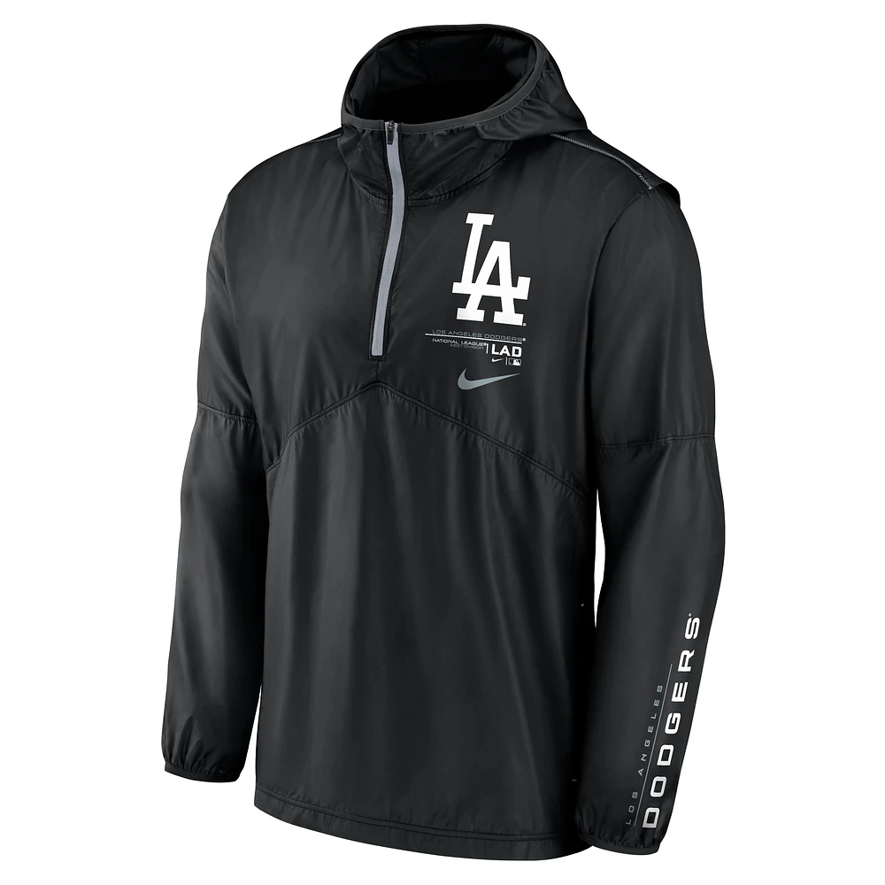 Nike Dri-FIT Night Game (MLB Los Angeles Dodgers) Men's 1/2-Zip Jacket