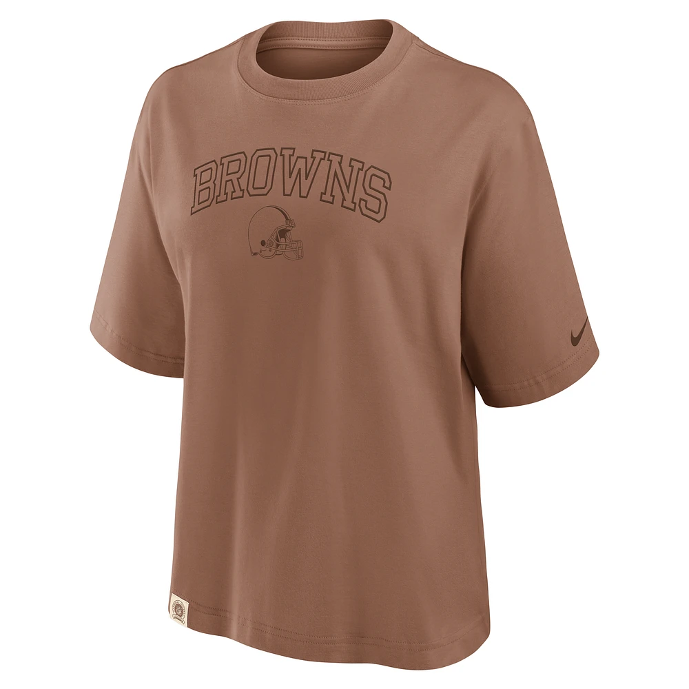 Cleveland Browns Arch Boxy Women's Nike NFL T-Shirt