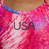 Nike Swim HydraStrong Team USA Women’s Racerback One-Piece Swimsuit