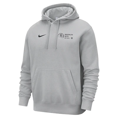 Brooklyn Nets Club Courtside Men's Nike NBA Pullover Hoodie