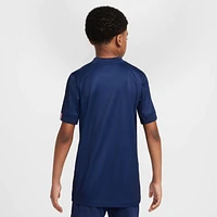 Paris Saint-Germain 2025/26 Stadium Home Big Kids' Nike Dri-FIT Soccer Replica Jersey