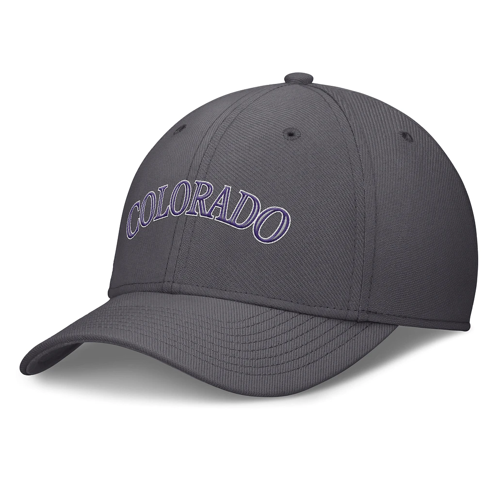 Colorado Rockies Swoosh Men's Nike Dri-FIT MLB Hat