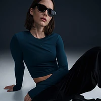 Nike Sportswear Chill Knit Women's Slim Long-Sleeve Cropped Top